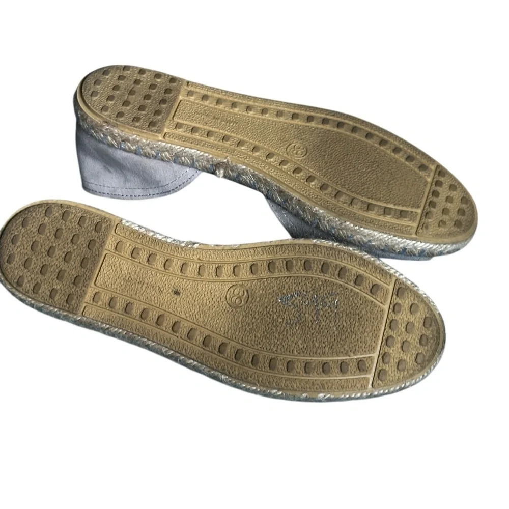 Verbenas Womens Cruz Espadrille Open Toe Flats Suede Pink Size 41 EU / 10 US